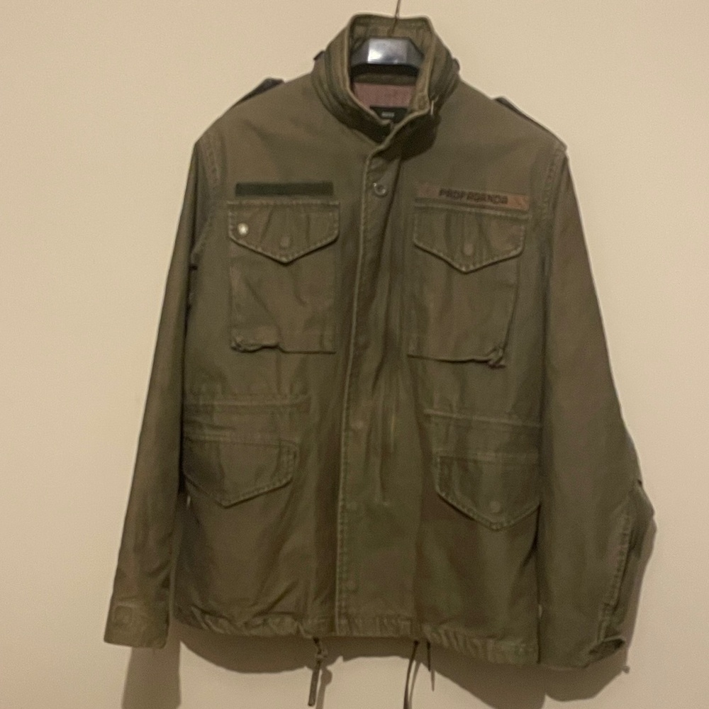 Coat Green Size Men’s Large